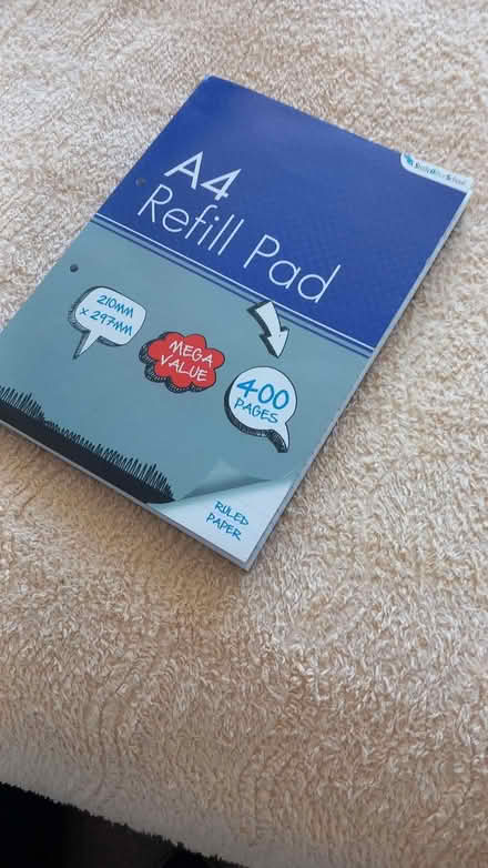 Photo of free A4 refill pad (Little Heath RG31) #1