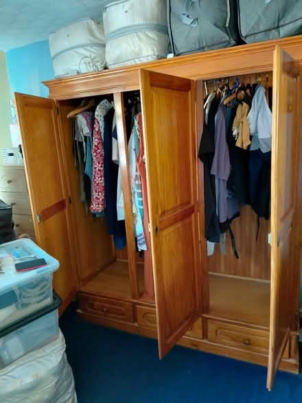Photo of free Wardrobe pine (Bexhill-on-Sea) #1