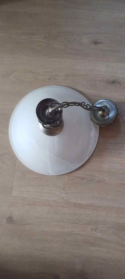 Photo of free Glass pendant ceiling light shade (Central Watford WD17) #1