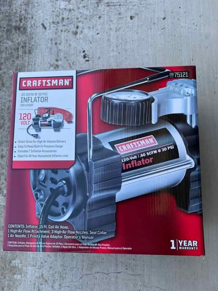 Photo of free Craftsman tire inflator (Concord) #1