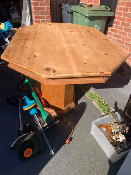 Photo of free Pine table (Loughborough LE11) #2