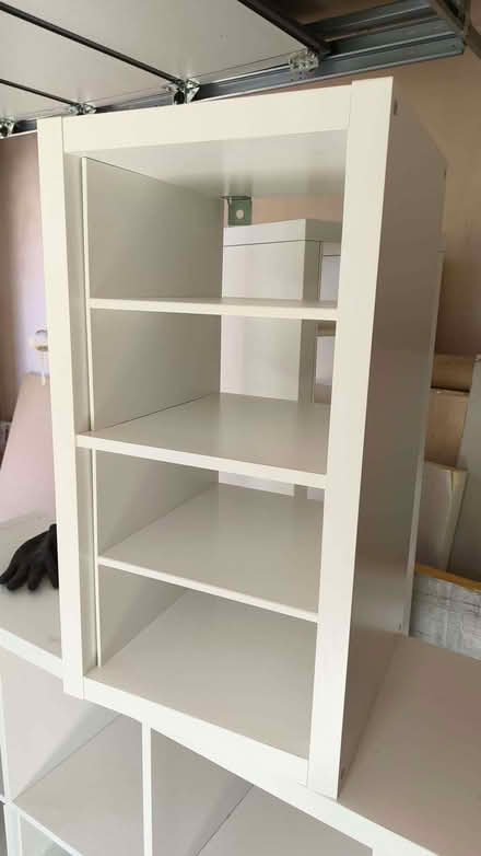 Photo of free IKEA KALLAX Shelving unit, white, 77x41 cm (Green Street Green TN14) #4