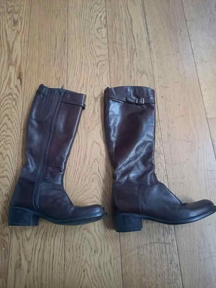 Photo of free 3 pairs of size 4 leather boots (White City, W12) #3
