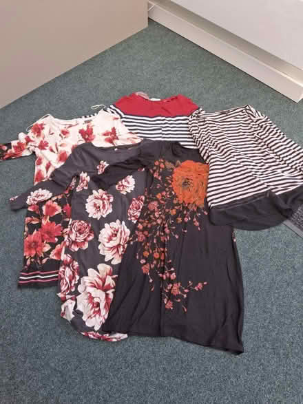 Photo of free 5 Tunic tops/dresses size 12 (Stantonbury, MK14) #1