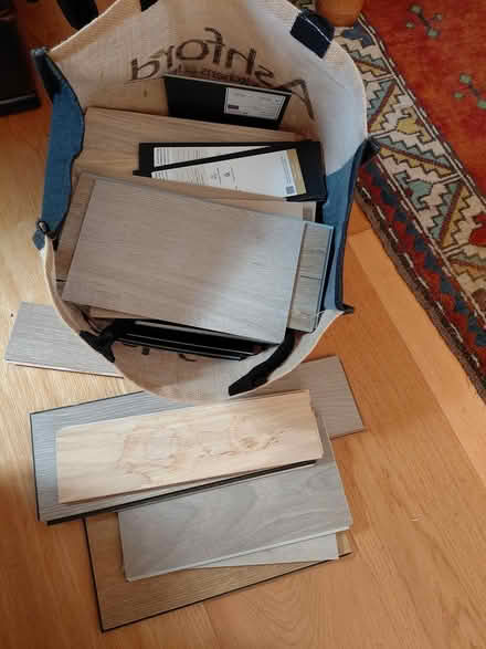 Photo of free Floor samples - wood effect (Farnham Common, SL2) #1