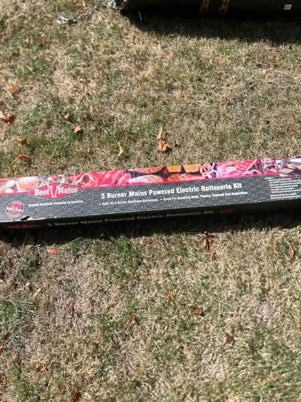 Photo of free 5 burner electric rotisserie kit (Esher KT10) #1