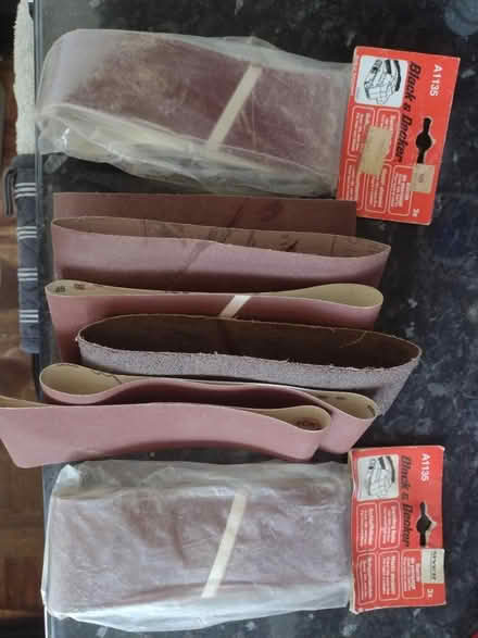 Photo of free Selection of sanding belts (Southfields SW19) #1