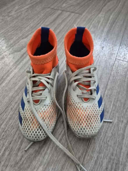 Photo of free Adidas football boots kids 13.5 (Welwyn, AL7) #1