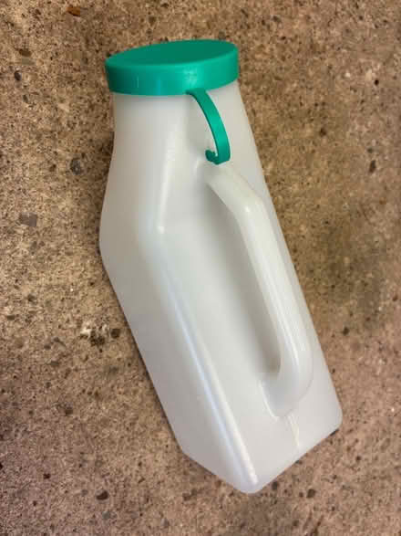 Photo of free Urine bottle with green lid (Great Boughton CH3) #1