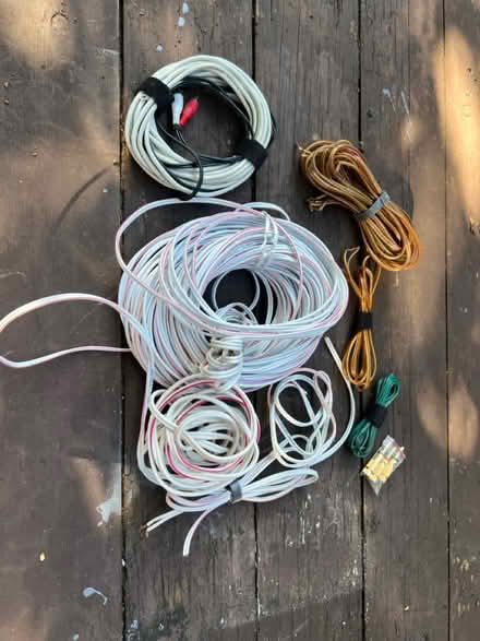 Photo of free various speaker cables (RG4) #1