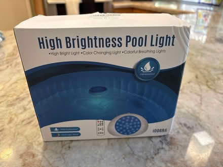 Photo of free Submersible pool lights with remote (South Davis) #1