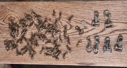 Photo of free assorted spring clips large and small (mostly small) (Maiden Bradley BA12) #1