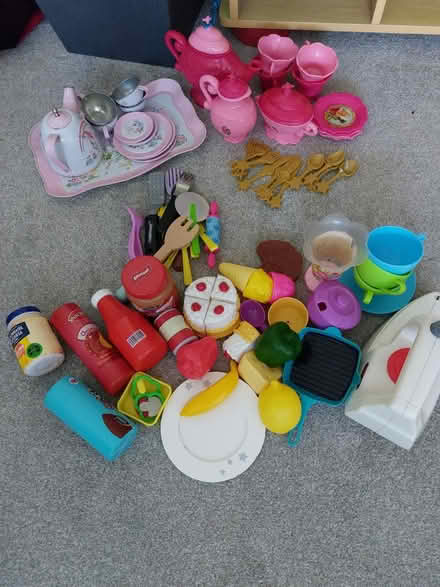 Photo of free Toy food and tea sets (Tilehurst, Reading) #1