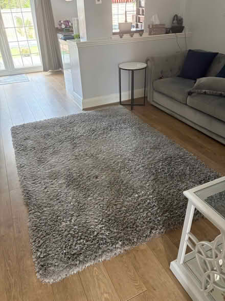Photo of free Grey shaggy rug (Lamorbey DA15) #1