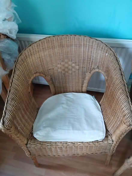 Photo of free 2 wicker chairs (Clapham (SW4)) #3