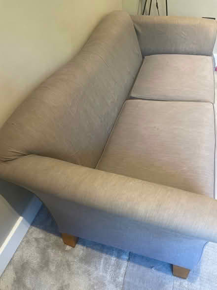 Photo of free Grey sofa (Blindley Heath RH9) #2