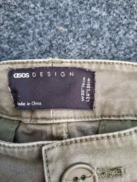 Photo of free Men's khaki cargo pants. ASOS (Stantonbury, MK14) #2