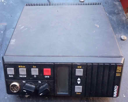 Photo of free Marine VHF Transceiver and Antenna (Camp Cross GL6) #1