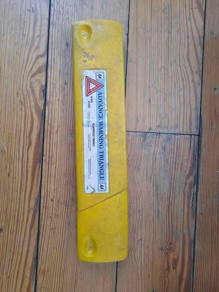 Photo of free Warning triangle (Chesterfield, S41) #1
