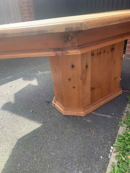 Photo of free Pine table (Loughborough LE11) #2