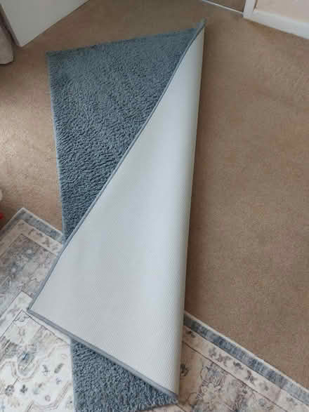 Photo of free Grey Teddy rug (Upper beeding) #2