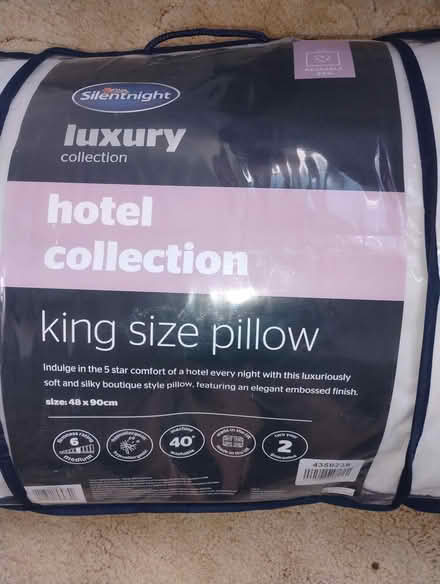 Photo of free King size pillow (billericay CM12) #2