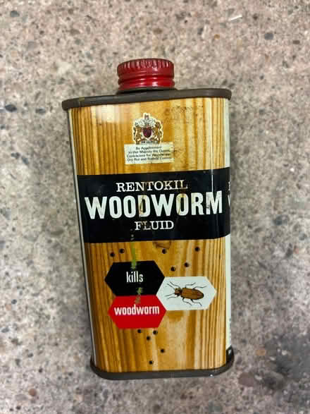 Photo of free About a third of a can of Rentokil woodworm fluid (Great Boughton CH3) #1