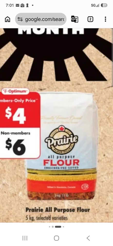 Photo of free 2 bags expired flour (Near the experimental farm) #1