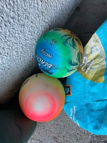 Photo of free 2 x Beach balls (Wallands Park BN7) #1