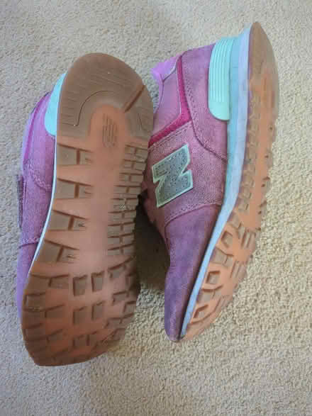Photo of free Kids New Balance trainers size 2 (New Marston OX3) #3