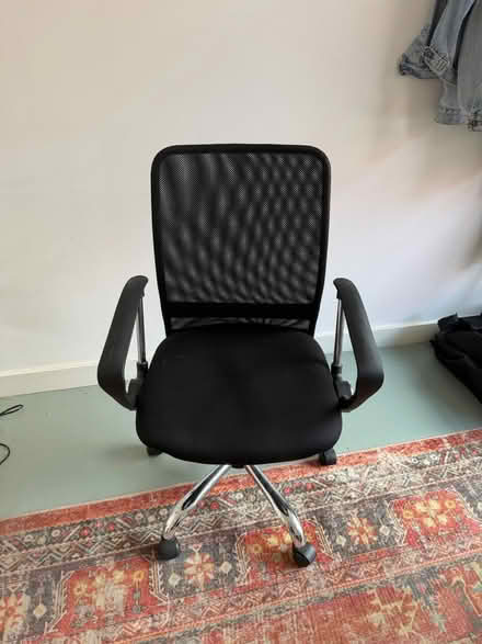 Photo of free Desk with Shelving + Office Chair (Stoke Newington N16) #2
