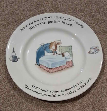 Photo of free Wedgewood Peter Rabbit Plate & Cup (Cippenham SL1) #4