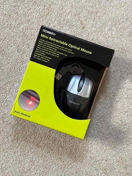 Photo of free Optical mouse with retractable canle (Headington OX3) #1