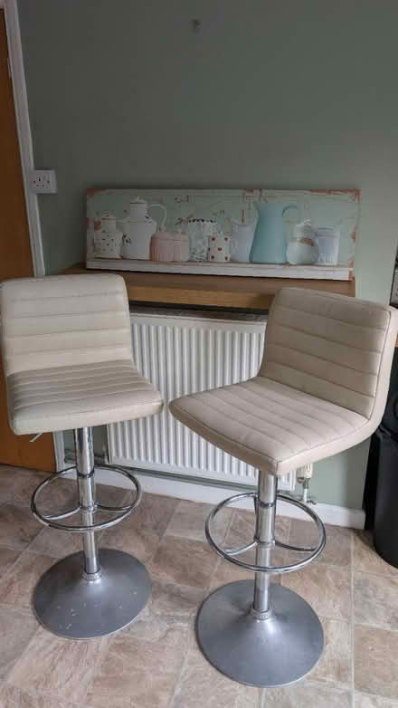 Photo of free 2 x bar stools (Dronfield S18) #1