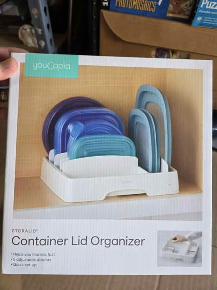 Photo of free Container lid organizer (North Sunnyvale) #4