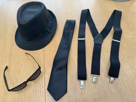Photo of free Blues Brothers fancy dress kit (Pooley Green TW20) #1