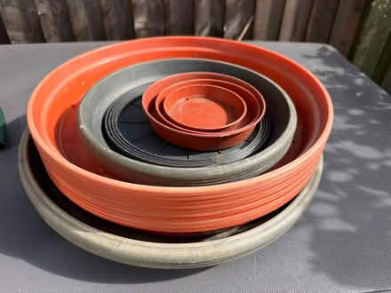 Photo of free Flower pot saucers for 15” pots and lower (Welling DA16) #1