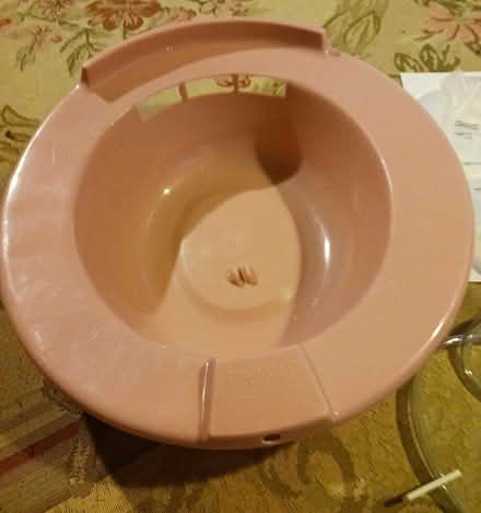 Photo of free Pink Plastic Sitz Bath with Bag (Olivina & Murrieta (Livermore)) #1