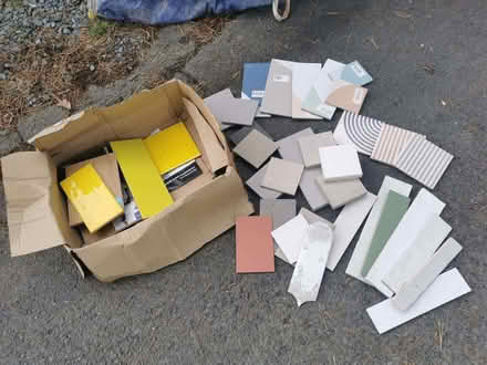 Photo of free Assortment of tile and worktop samples (Skelsmergh LA8) #3