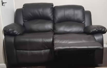 Photo of free Faux Leather 2 Seater Recliner (Bottisham) #3