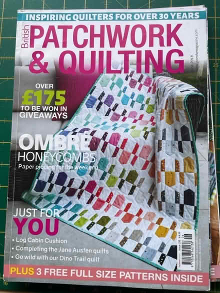 Photo of free Quilting Magazines x 8 (Greenhill DY10) #3