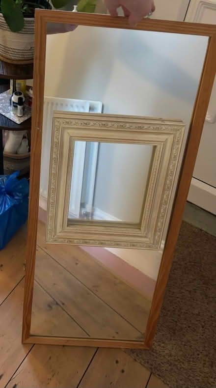 Photo of free Large mirror with ornamental frame (Heeley, S2) #1