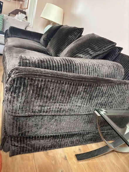 Photo of free Brown sofa (Harlesden NW10) #3