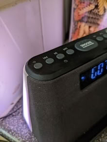 Photo of free Radio and multi-coloured bedside light / phonecharger (City Centre NR3) #2