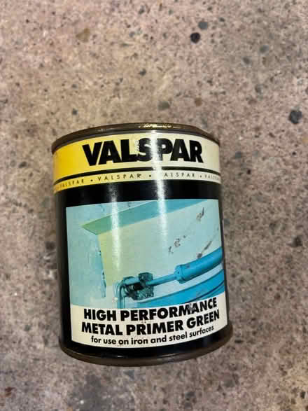Photo of free Valspar high-performance metal primer green iron and steel (Great Boughton CH3) #1