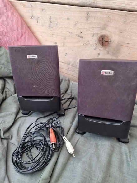 Photo of free 2 PC speakers (Longhill Road SE6) #1