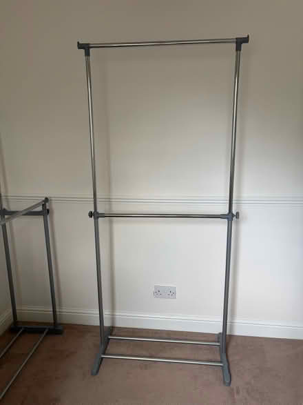 Photo of free Two clothes hanging rails (Broadstone BH18) #2