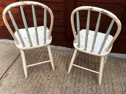 Photo of free 2 x kitchen chairs (Baunton GL7) #2