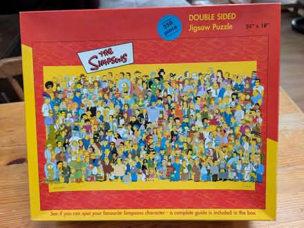 Photo of free The Simpsons Jigsaw 550 piece 24" x 18" (Mold CH7) #1