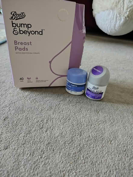Photo of free Breast Pads & Folic acid tablet (Asda Hounslow TW3 1) #1